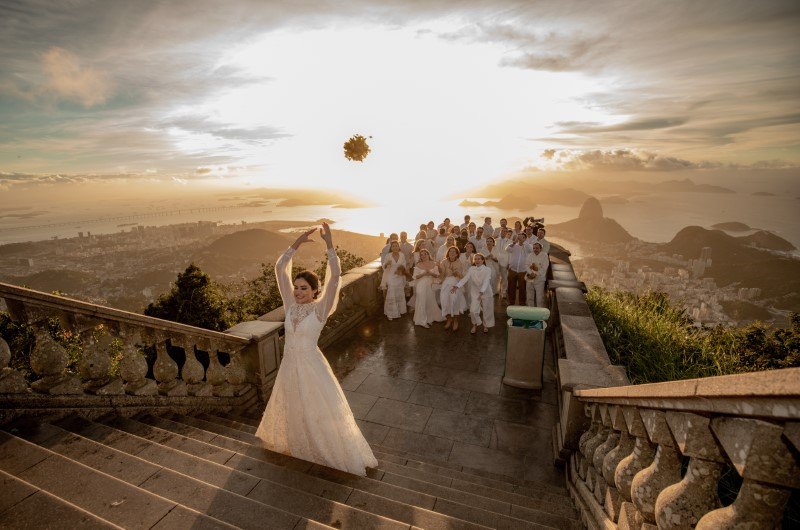 Destination wedding: buquê da noiva - Foto Rodrigo Sack